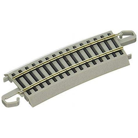 Bachmann Trains Snap Fit E Z Track Half Section 22 Radius Curved 4 Card Nickel Silver