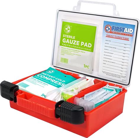 Be Smart Get Prepared OSHA ANSI First Aid Kit 250 Piece