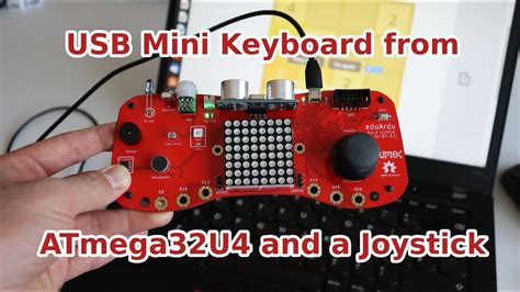 Usb Hid Mini Keyboard From Atmega 32u4 Joystick And Arduino Sketch