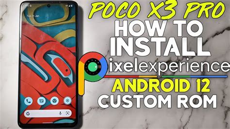 Poco X Pro Pixel Experiences Android Custom Rom How To Install