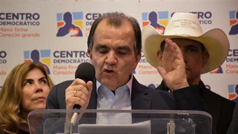 Óscar Iván Zuluaga Carta De Renuncia Al Centro Democrático