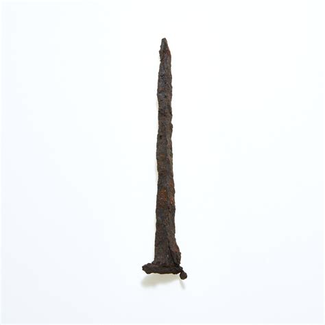 Large Roman Crucifixion Spike Type Nail Early 1st Century Ad