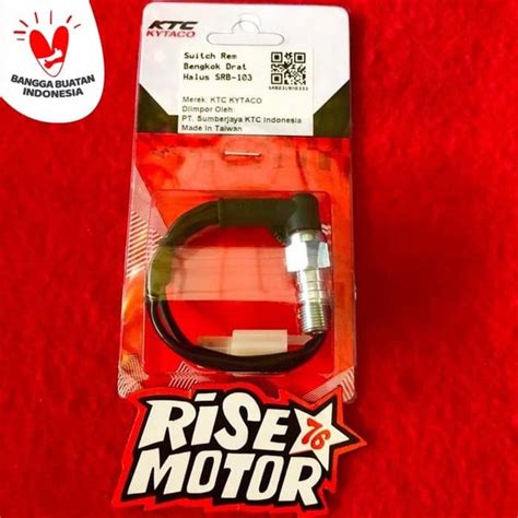 Jual Switch Master Rem Ktc Kytaco Drat Halus Bengkok Sensor Lampu Rem