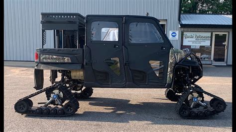 Polaris Ranger Xp 900 With 6 Portals And Camso Tracks Youtube