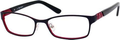 Juicy Couture Juicy 124 Rectangular Eyeglasses For Woman