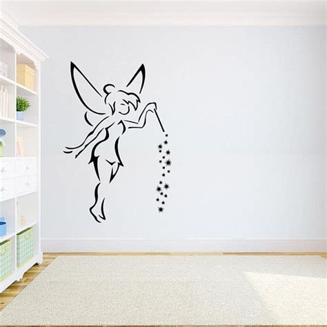 Tinkerbell Wall Decal Fairy Wall Vinyl Sticker Walt Disney Wall Decal