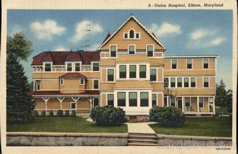 Union Hospital Elkton, MD Postcard