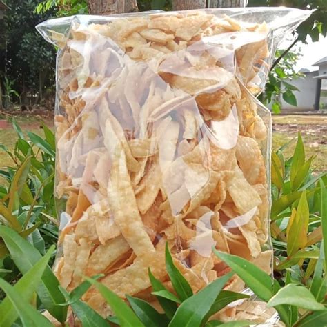 Jual Keripik Singkong Asin Gurih Renyah Kripik Original Murah 250 Gr