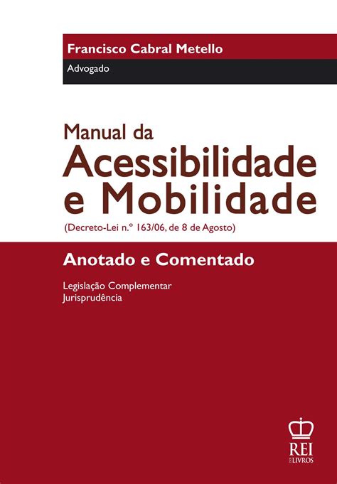 Manual De Acessibilidade E Mobilidade Rei Dos Livros