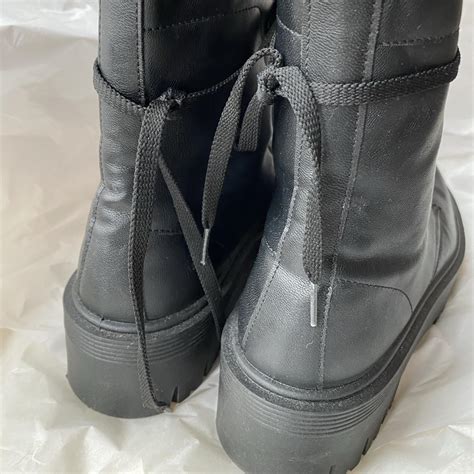 New look boots worn only once, wrong size for me so... - Depop