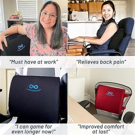 Everlasting Comfort The Original Lumbar Support Pillow Improves