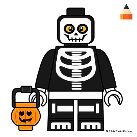 Lego Halloween Minifigures | Halloween Lego Costumes | How To Draw ...