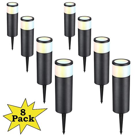 8-Pack of Modern LED Path Lights | Durable Walk Way Lights – Kings ...