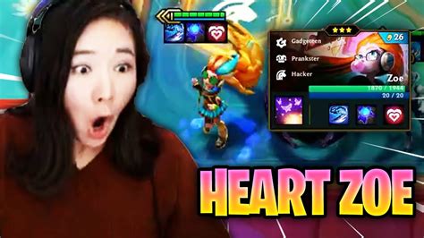 Heart Zoe ⭐⭐⭐ Is Sleeper Op Insane Stacks Tft 131c Youtube