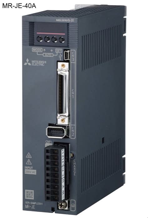 Mitsubishi MR-JE-40A, 1.3 Nm, 3 - Phase at ₹ 14100/piece in Gurugram ...