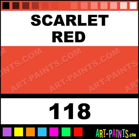 Scarlet Red Pitt Artist Paintmarker Marking Pen Paints - 118 - Scarlet ...