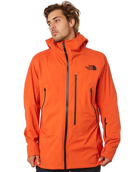 The North Face Mens Freethinker Snow Jacket Papaya Orange Surfstitch