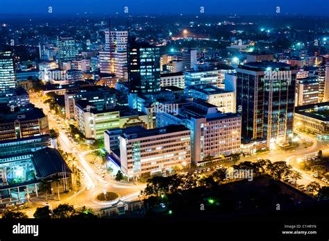 Nairobi city night hi-res stock photography and images - Alamy