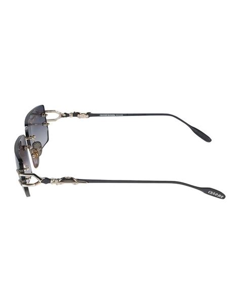 Chrome Hearts Lordie Rimless Glasses In Metallic For Men Lyst