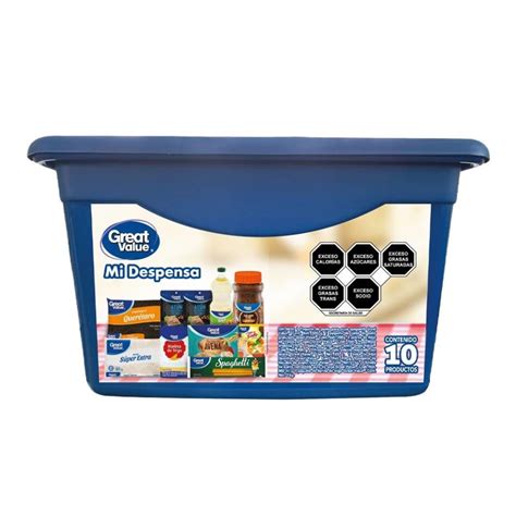 Despensa Great Value De 10 Productos Walmart