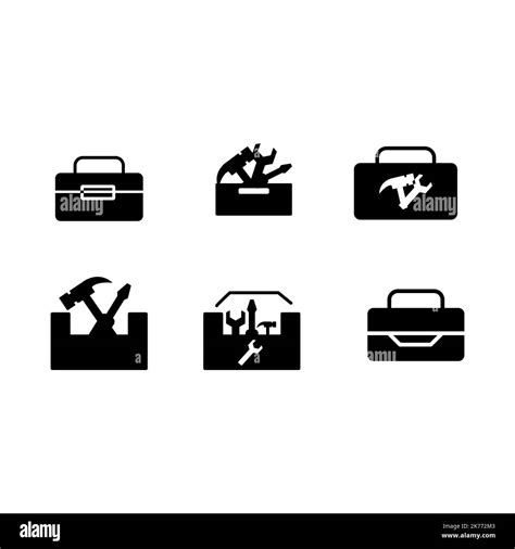 1210toolbox Icons In Filled Thin Line Outline And Stroke Style