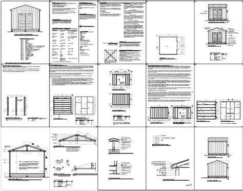 Shed Plans 12×12 Anyone Can Build A Shed Cool Shed Deisgn