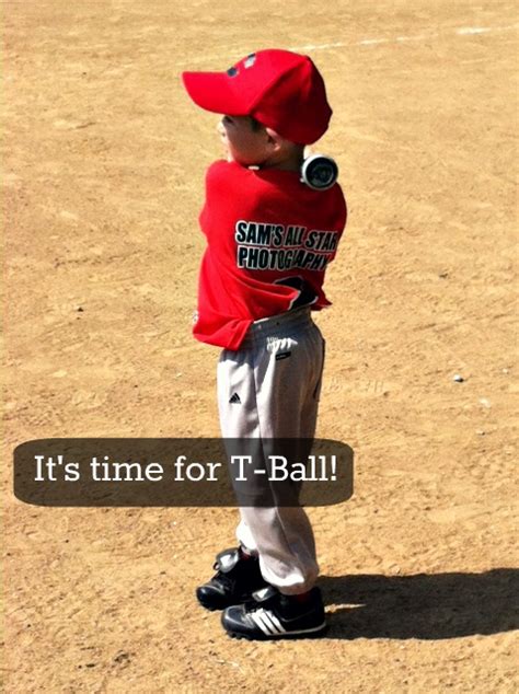 It’s T-Ball Time