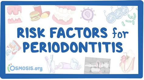 Risk Factors For Periodontitis Youtube