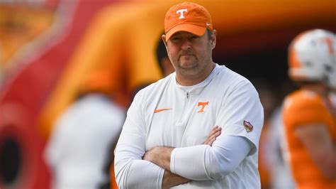 Tennessee Footballs Josh Heupel Ranked Outside Top Five Of Sec Head