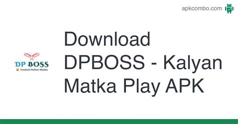 DPBOSS - Kalyan Matka Play APK (Android App) - Free Download