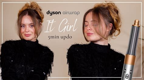 Dyson Airwrap 5min Hairstyle Perfect For The Christmas Party Season Youtube