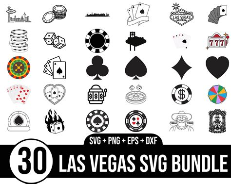 Las Vegas Svg Bundle Las Vegas Svg Vegas Svg Vegas Png Etsy Uk