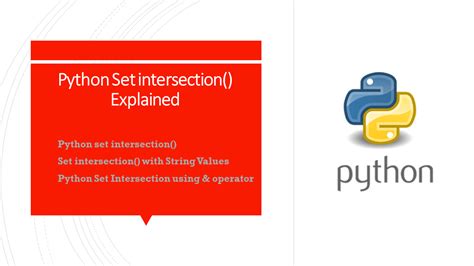 Python Set Intersection With Example Python Tutorial Hot Sex Picture