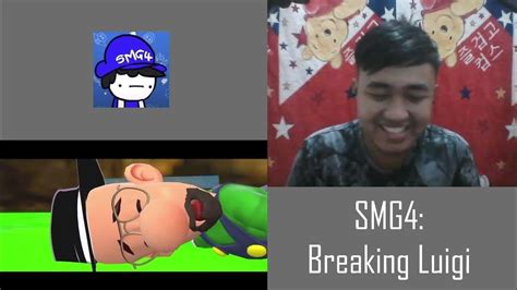 Smg4 Breaking Luigi Reaction Youtube