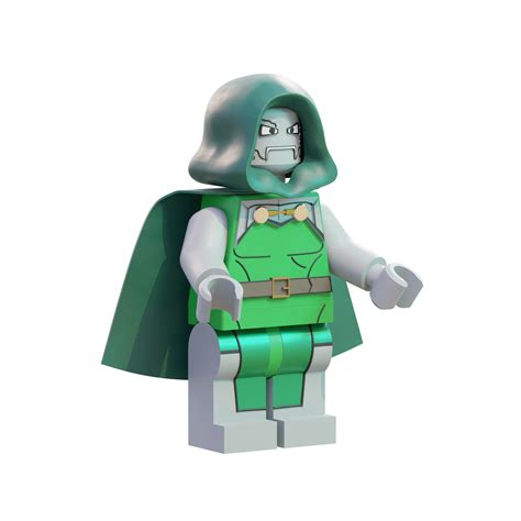 Lego Dr Doom 3d Model By Nikkoindustries On Thangs