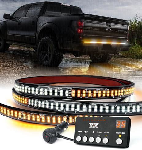 Amazon Xridonsen Pcs Inch Truck Grill Strobe Lights Strip