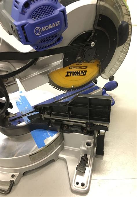 Kobalt 10 In Bevel Sliding Compound Miter Saw With Laser 42 Off