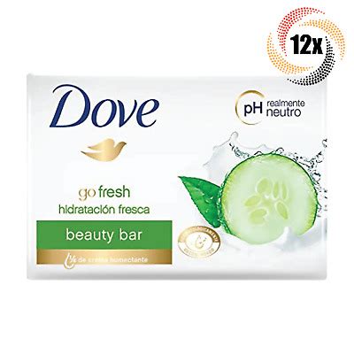 12x Bars Dove Go Fresh Touch Moisturizing Cream Beauty Soap 135G 4