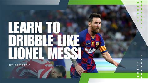 Dribble Like Messi Master The Cone Dribble Drill For Soccer Players