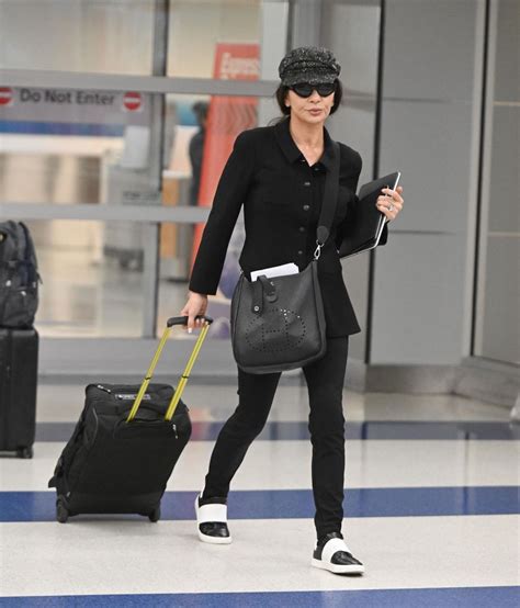 CATHERINE ZETA JONES Arrives at JFK Airport in New York 10/11/2023 ...