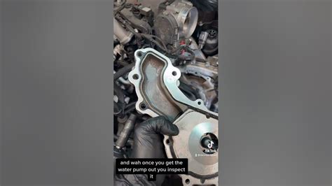 How To Pentastar 3 6l V6 Water Pump Remove Replace Youtube