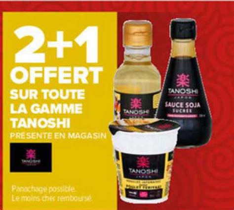 Promo La Gamme Tanoshi Chez Carrefour Icatalogue Fr