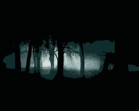 Gothic Forest - Openclipart