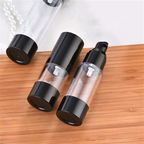 Ml Black Airless Pump Bottle Manufacturers And Suppliers China