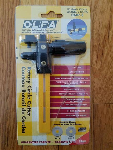 Olfa 18mm Circle Rotary Cutter Cmp 3 Artofit