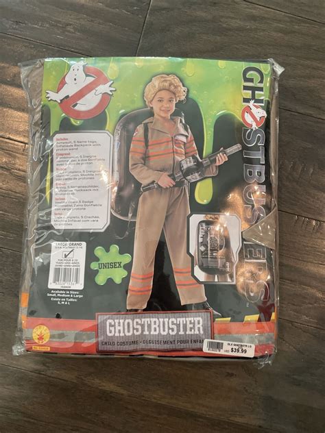 Ghostbusters Jumpsuit Costume Proton With Wand Large Gem