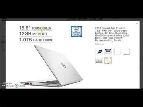 Newest Dell Inspiron Fhd Ips Laptop Youtube