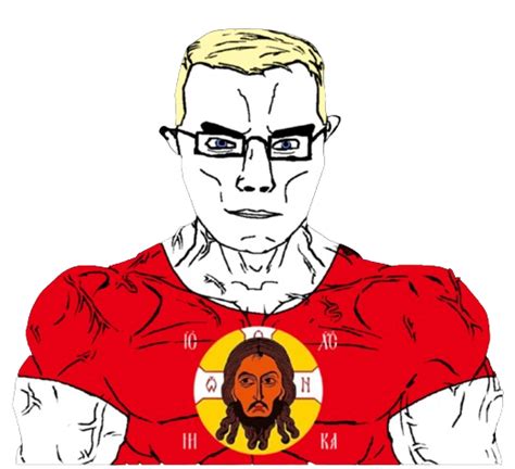 Soybooru Post 69446 Angry Aryan Blond Blueeyes Buff Christianity