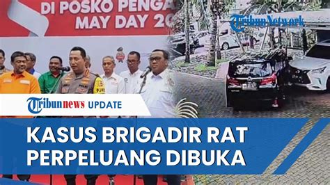 Tewasnya Brigadir Rat Disorot Kapolri Buka Peluang Kasus Dibuka