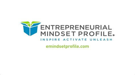 Entrepreneurial Mindset Quote Cards - Entrepreneurial Mindset Profile